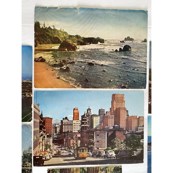 1955-1963 Incredible Peter Winter Jumbo Postcards US Scenes Collection Set 12 - Picture 6 of 16